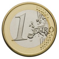 veränderte 1 Euro Wertseite