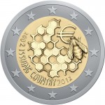 2 Euro Biene 2012 