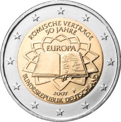 2 Euro Römische Verträge Deutschland