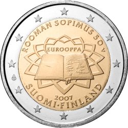 2 Euro Römische Verträge Finnland