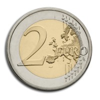 neugestaltete 2 Euro Wertseite