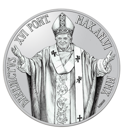 5 Euro Vatikan Silbermünze 2010