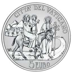5 Euro Vatikan 2010 Silber