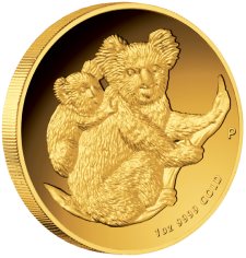 Koala Goldmünze aus Australien