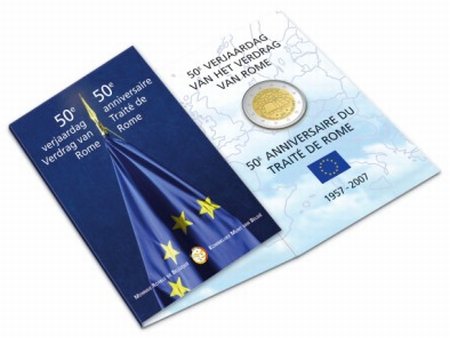 2 Euro Blister Belgien 2007 2 Euro Blister Belgien 2007