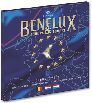 BeNeLux Kursmünzensatz 2007