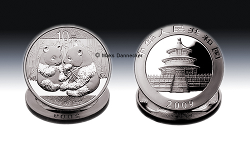 Silber Panda 2009 aus China