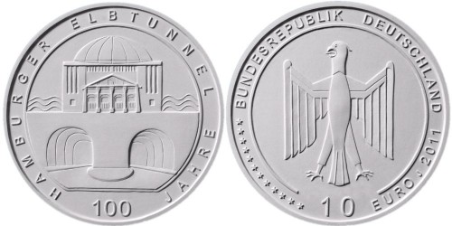 4. Platz - 10 Euro Elbtunnel