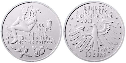 2. Platz - 10 Euro Eulenspiegel