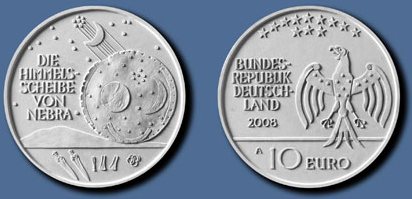 3. Platz 10 Euro Himmelsscheibe Nebra