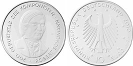 10 Euro Schumann - Platz 2