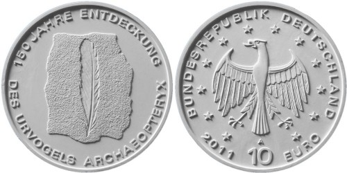 2. Platz 10 Euro Urvogel