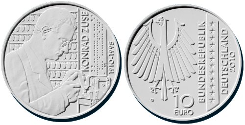 2. Platz: 10 Euro Konrad Zuse 2010