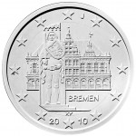 2 Euro Münze Bremen 2010