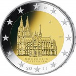 2 Euro Münze Kölner Dom 2011