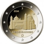 2 Euro Münze Michaeliskirche 2014