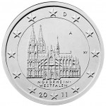 2 Euro Münze Nordrhein-Westfalen 2011