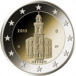 2 Euro Münze Paulskirche 2015