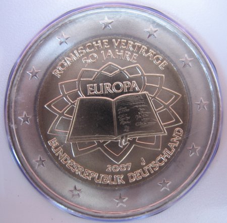 2 Euro Römische Verträge Deutschland