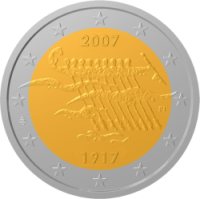 2 Euro Gedenkmünze Unabhängigkeit Finnlands