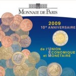 2 Euro WWU Frankreich Münzkarte