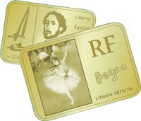 20 Euro Goldmünze Egar Degas Frankreich 2007