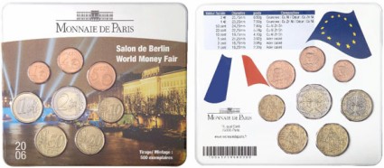 Messesatz Frankreich World Money Fair