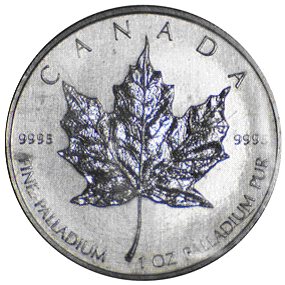 Maple Leaf Palladiummünze