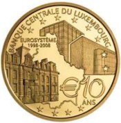 10 Euro Goldmünze: 10 Jahre BCL