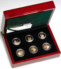 2 Euro Gedenkmünzen PP-Set