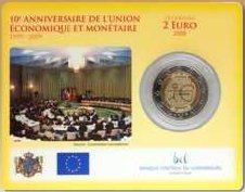 2 Euro WWU Coincard Luxemburg