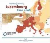 Luxemburg Kursmünzensatz 2008