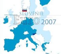 Slowenien Kursmünzensatz 2007 aus Luxemburg