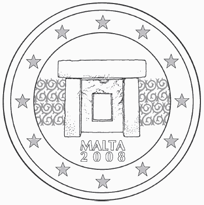 1-, 2- und 5 Cent Münzen Malta 1-, 2- und 5 Cent Münzen Malta