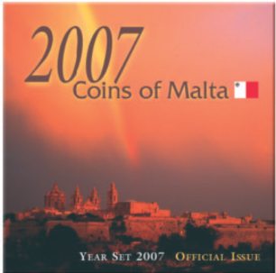 Malta Lira-Kursmünzensatz 2007