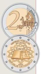 2 Euro Gemeinschaftsausgabe Römische Verträge Österreich