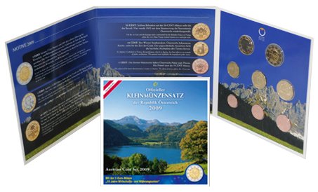 Österreich Kursmünzensatz 2009