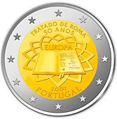 2 Euro Gemeinschaftsausgabe Portugal 2007