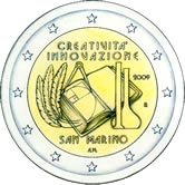 2 Euro Gedenkmünze San Marino 2009