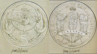 5 Euro Chancengleichheit San Marino 2007