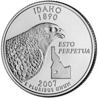 State Quarter Idaho 2007