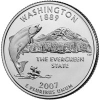 State Quarter Washington 2007