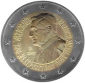 2 Euro Gedenkmünze Papst Benedikt 2007